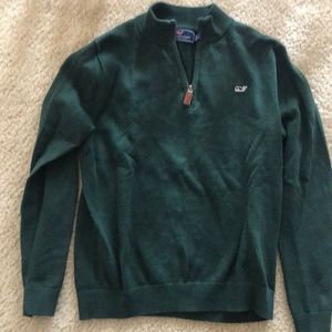 Boys Vineyard Vines Quarter Zip sweater